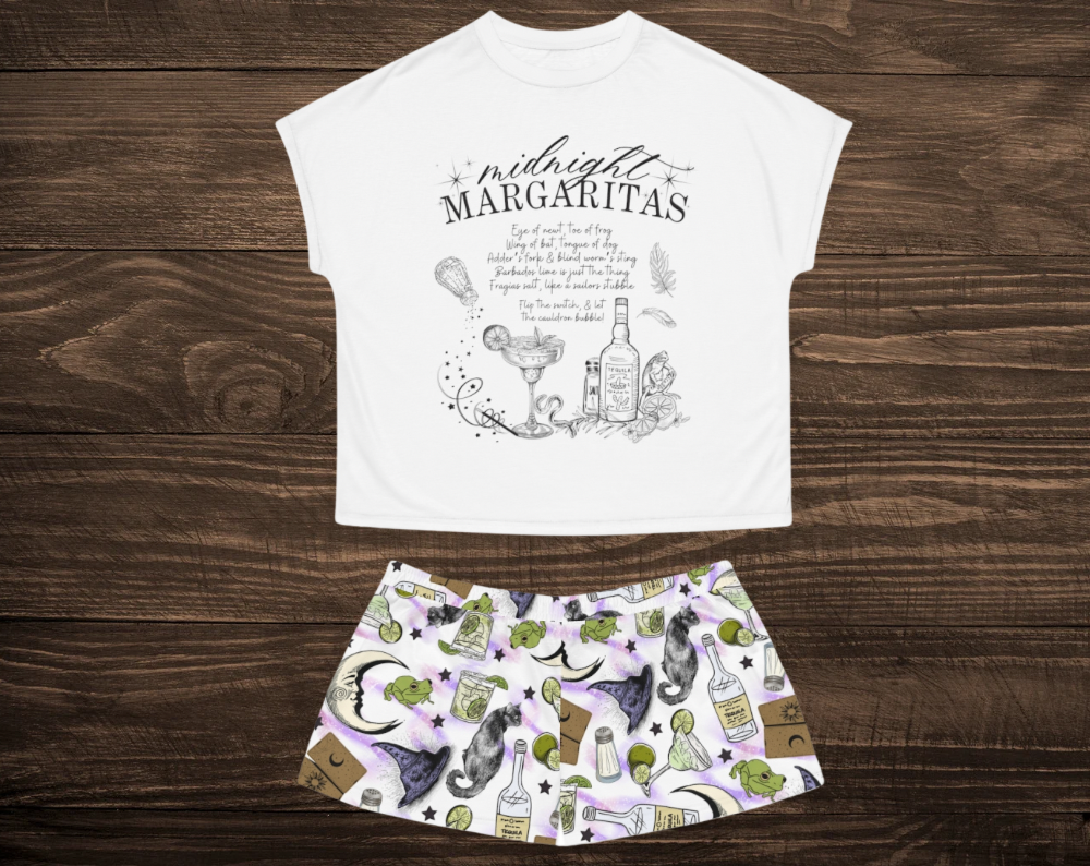 Practical Magic Midnight Margaritas - Two Piece Pajama Set