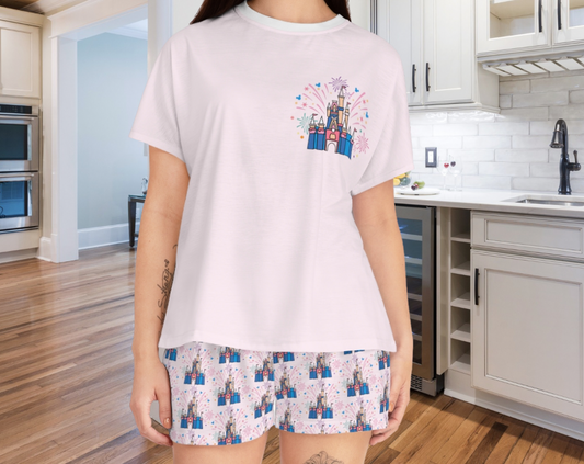 Long Live All The Magic Castle - Two Piece Pajama Set