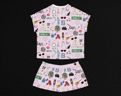 Swiftie Pattern - Two Piece Pajama Set