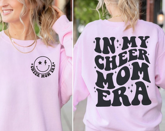 In My Cheer Mom Era Double Sided - Unisex Crew