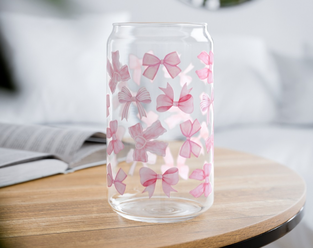 Coquette Bow - Sipper Glass