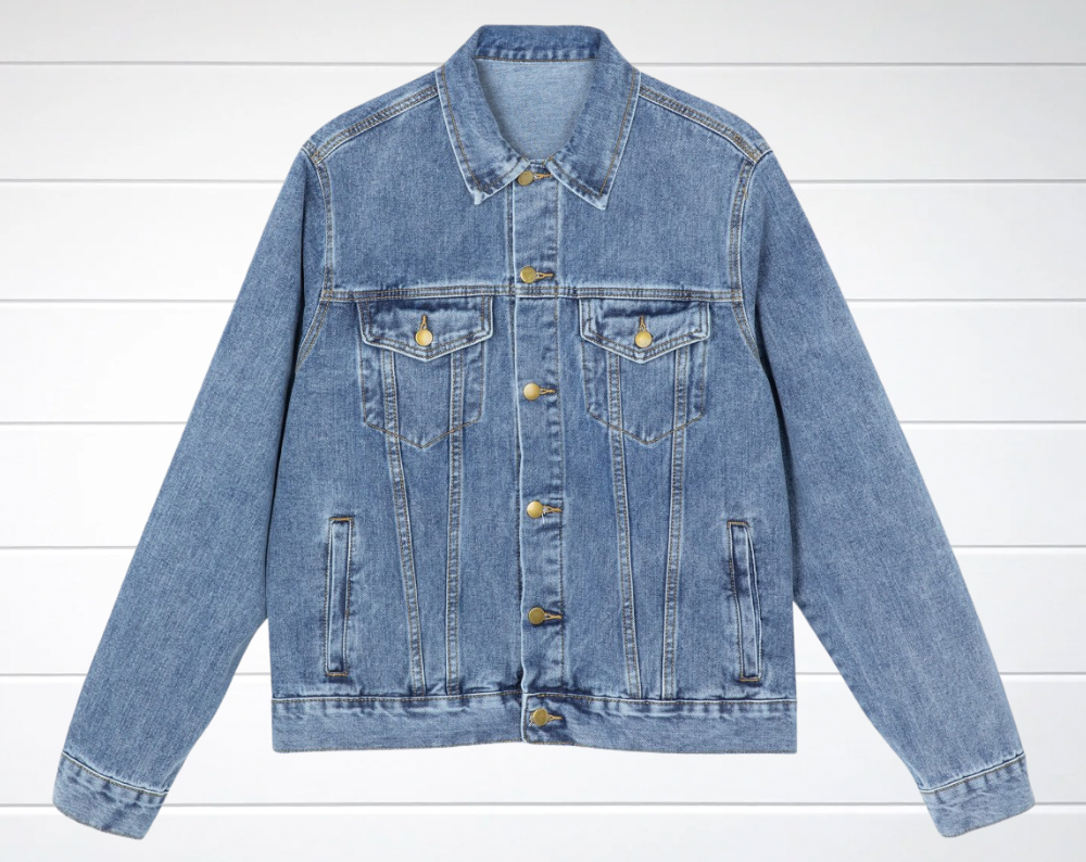 Bride Bow - Unisex Denim Jacket