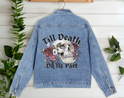 Till Death Do Us Part - Unisex Denim Jacket