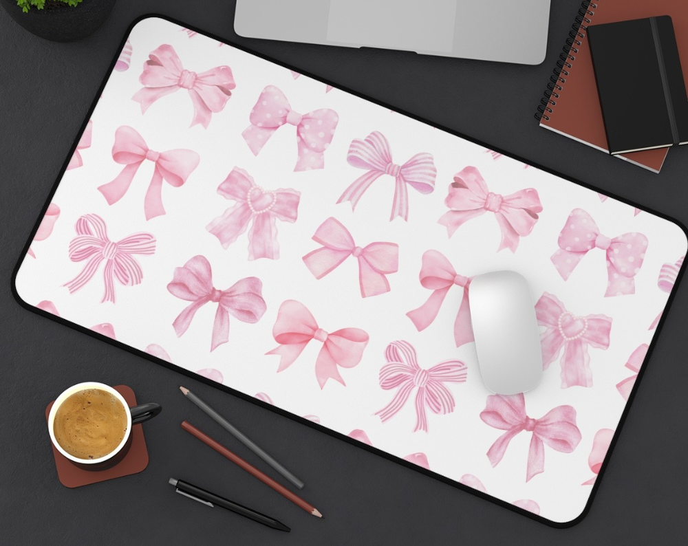 Coquette Bow - Deskmat