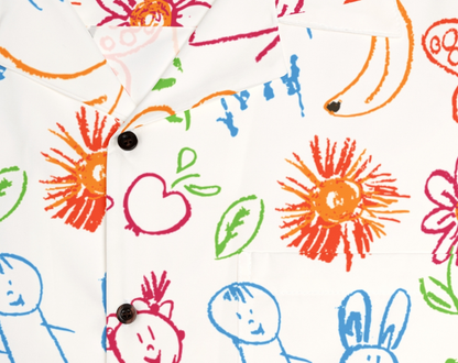 Doodle Pattern - Mens Hawaiian Shirt