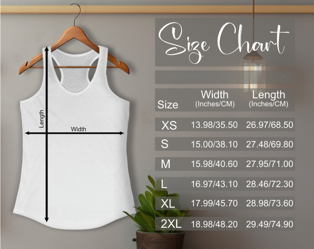 Down Bad Crying At The Gym - Womens Racerback Tank Top