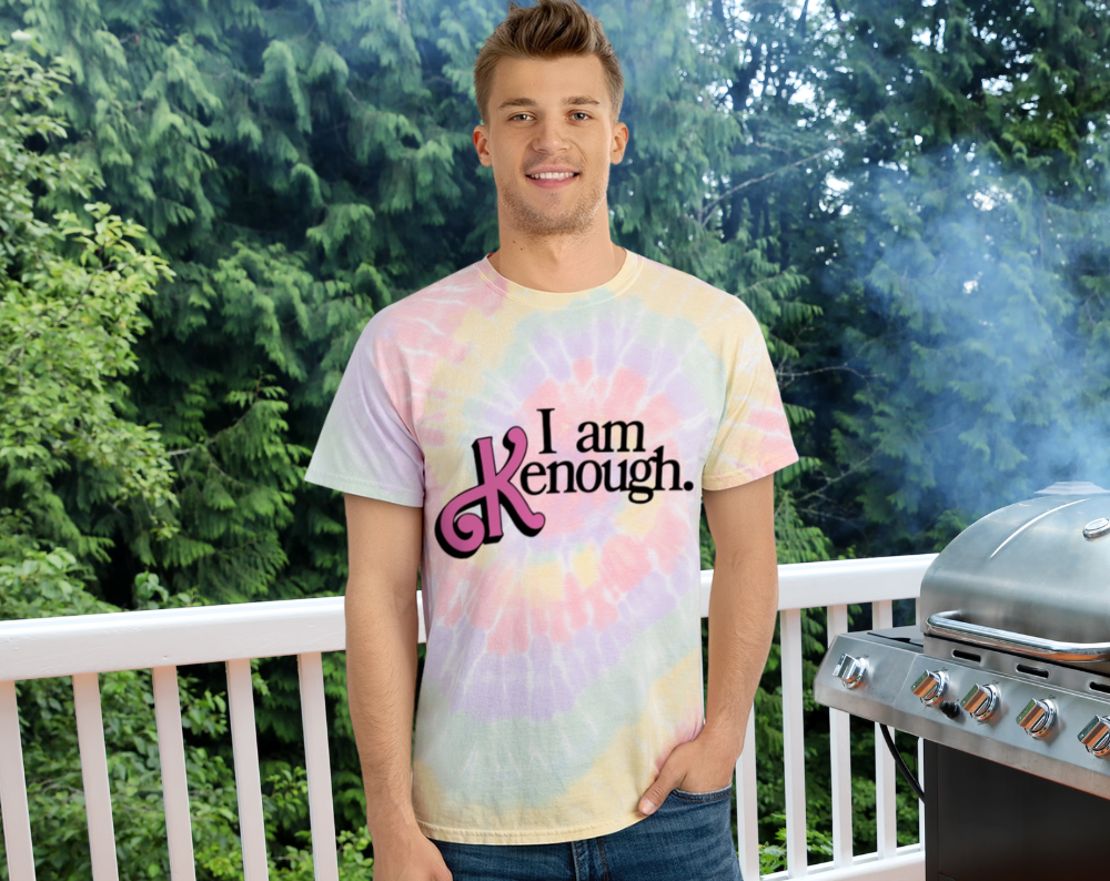 I Am Kenough Barbie Tie-Dye - Unisex Tee