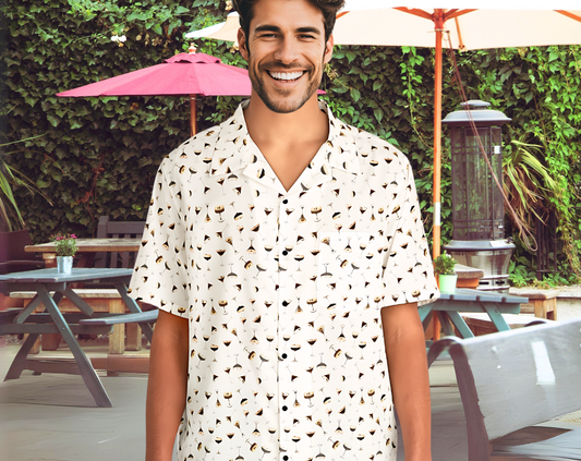 Espresso Martinis Print - Mens Hawaiian Shirt