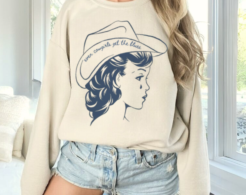 Cowgirl Blues - Unisex Crew