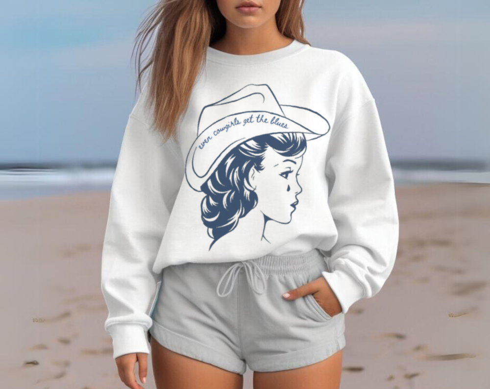 Cowgirl Blues - Unisex Crew