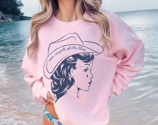 Cowgirl Blues - Unisex Crew