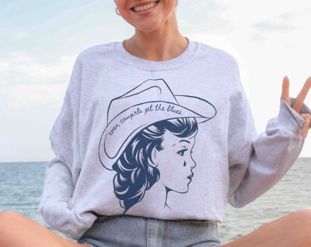 Cowgirl Blues - Unisex Crew