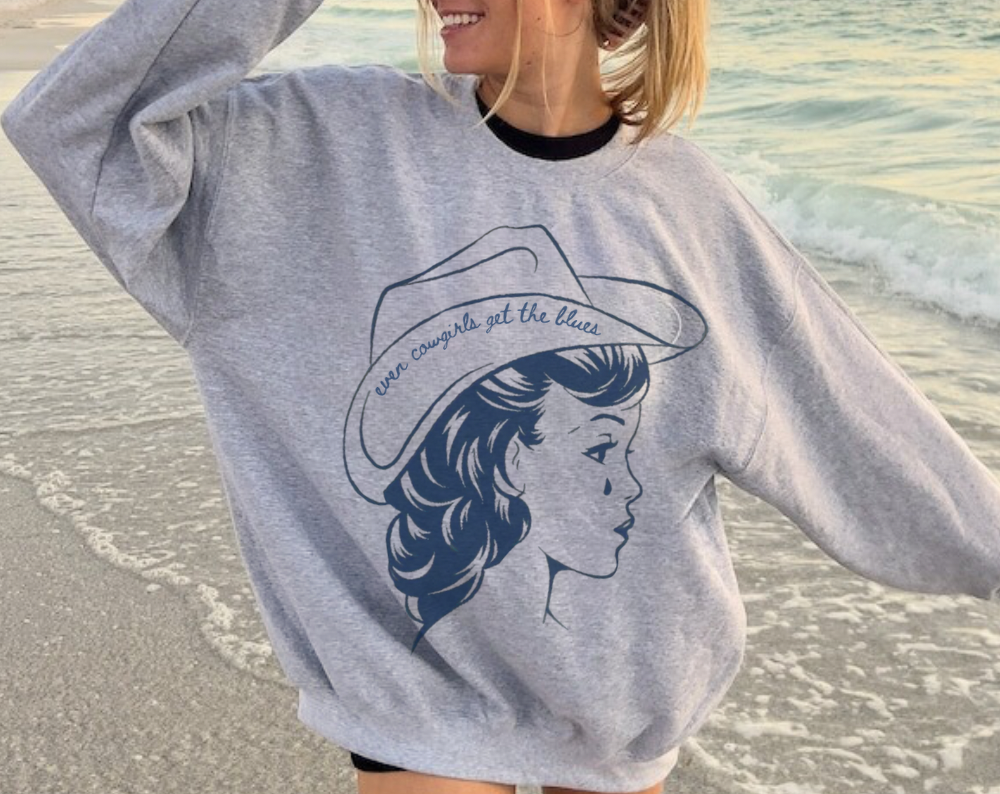 Cowgirl Blues - Unisex Crew