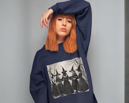 Witches Girls Will Be Girls - Unisex Crew