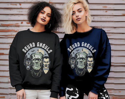 Retro Halloween Squad Ghouls - Unisex Crew