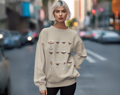 Vintage Espresso Martinis - Unisex Crew