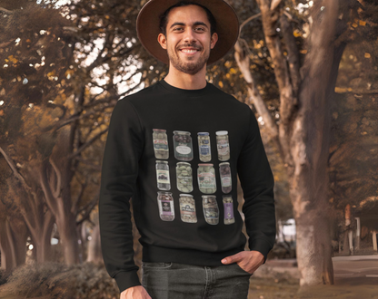 Vintage Olive Jars - Unisex Crew