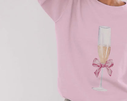 Coquette Champagne Glass - Unisex Crew