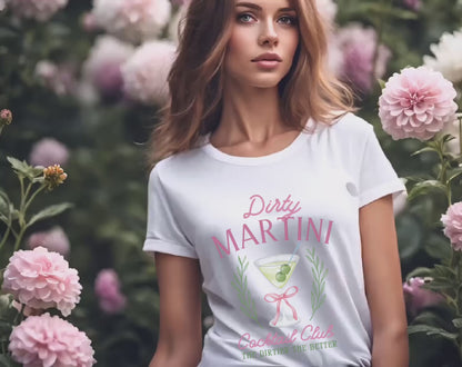 Coquette Dirty Martini Cocktail Club - Unisex Tee