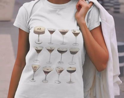 Vintage Espresso Martinis - Unisex Tee