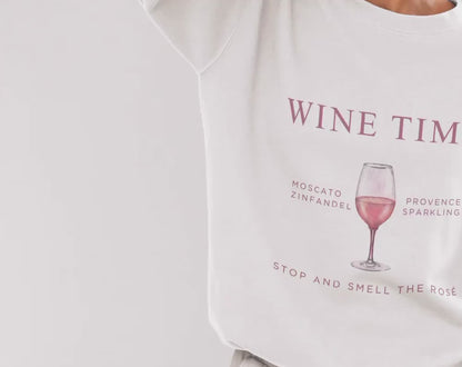 Rosé Wine Time - Unisex Crew