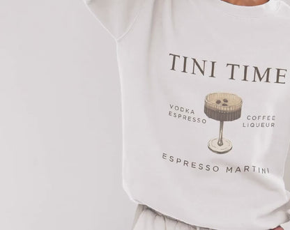 Espresso Martini Tini Time - Unisex Crew