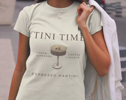 Espresso Martini Tini Time - Unisex Tee